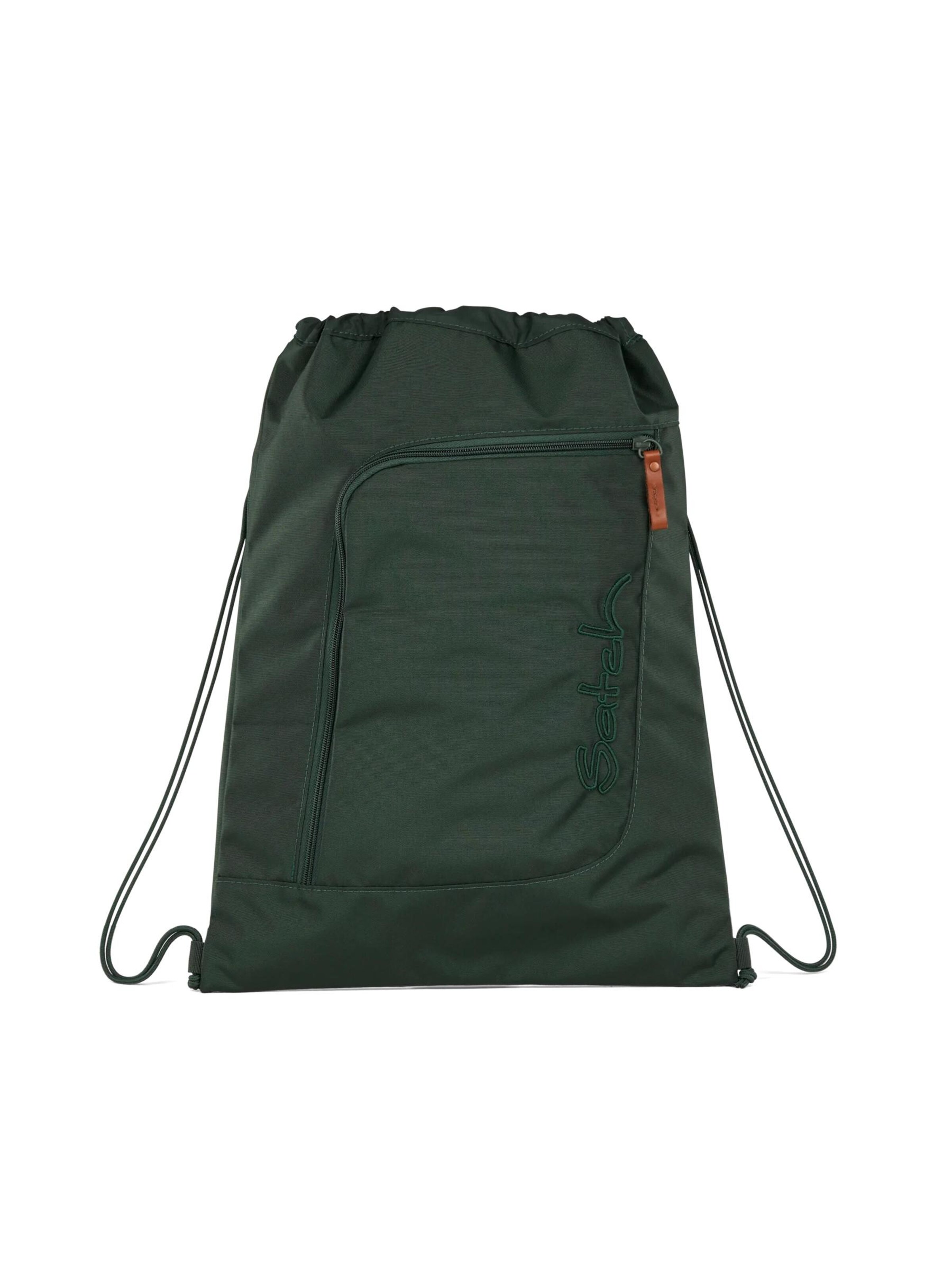 Satch Gym Bag 'Sportbeutel Sportbeutel' in Green: front