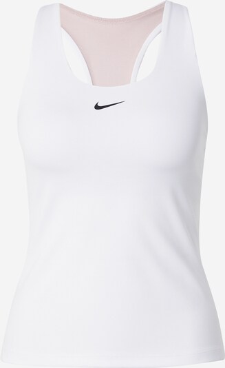 NIKE Sports top 'SWOOSH' in Black / White, Item view