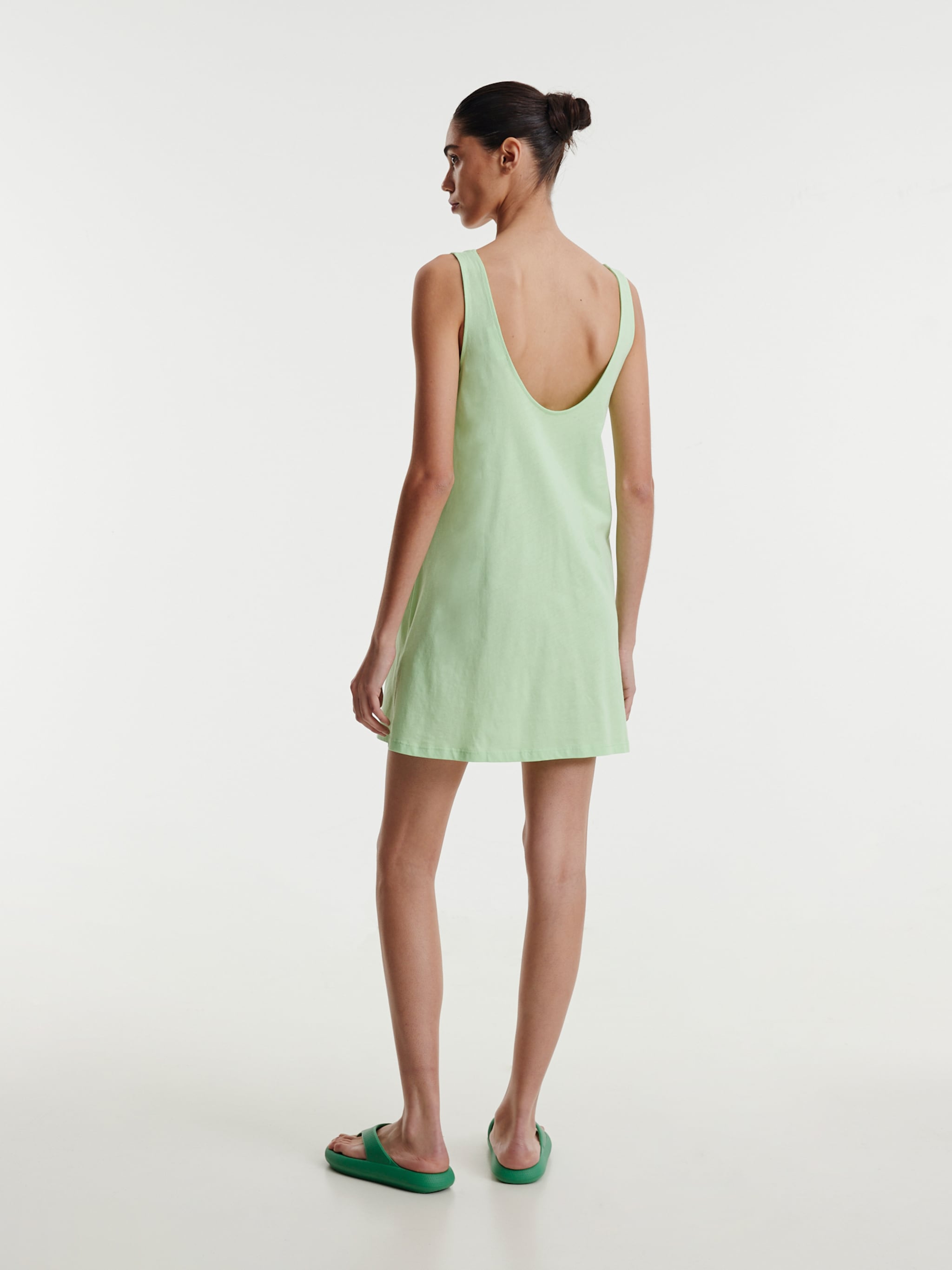 EDITED Producten Jurk 'Mona' Groen