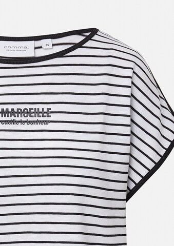 comma casual identity Shirt in Zwart