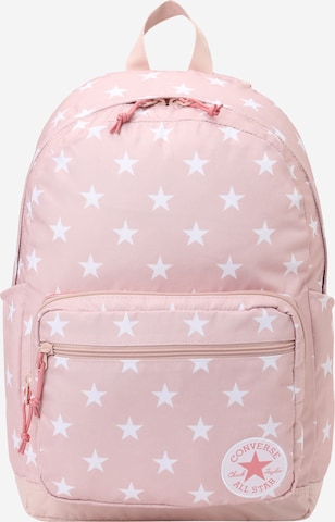 CONVERSE Backpack 'GO 2' in Pink: front