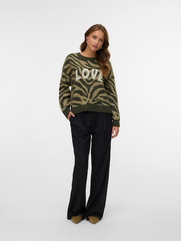 VERO MODA Pullover 'VMNewkai' in Grün