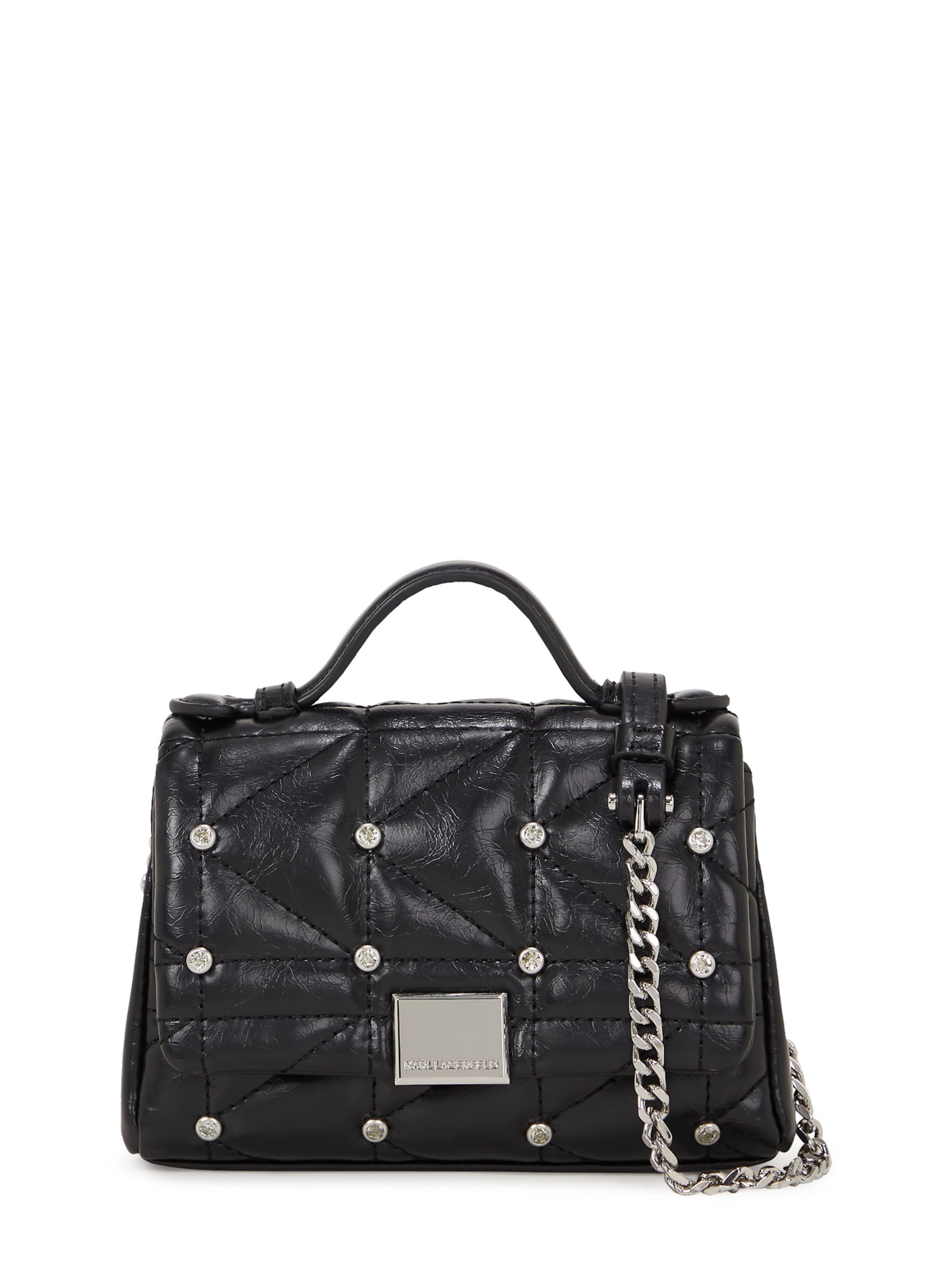 Karl Lagerfeld Handtas in Zwart: voorkant