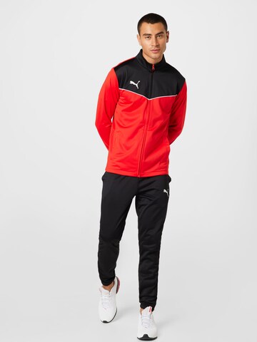 PUMA Sweatsuit 'Rise' in Red: front