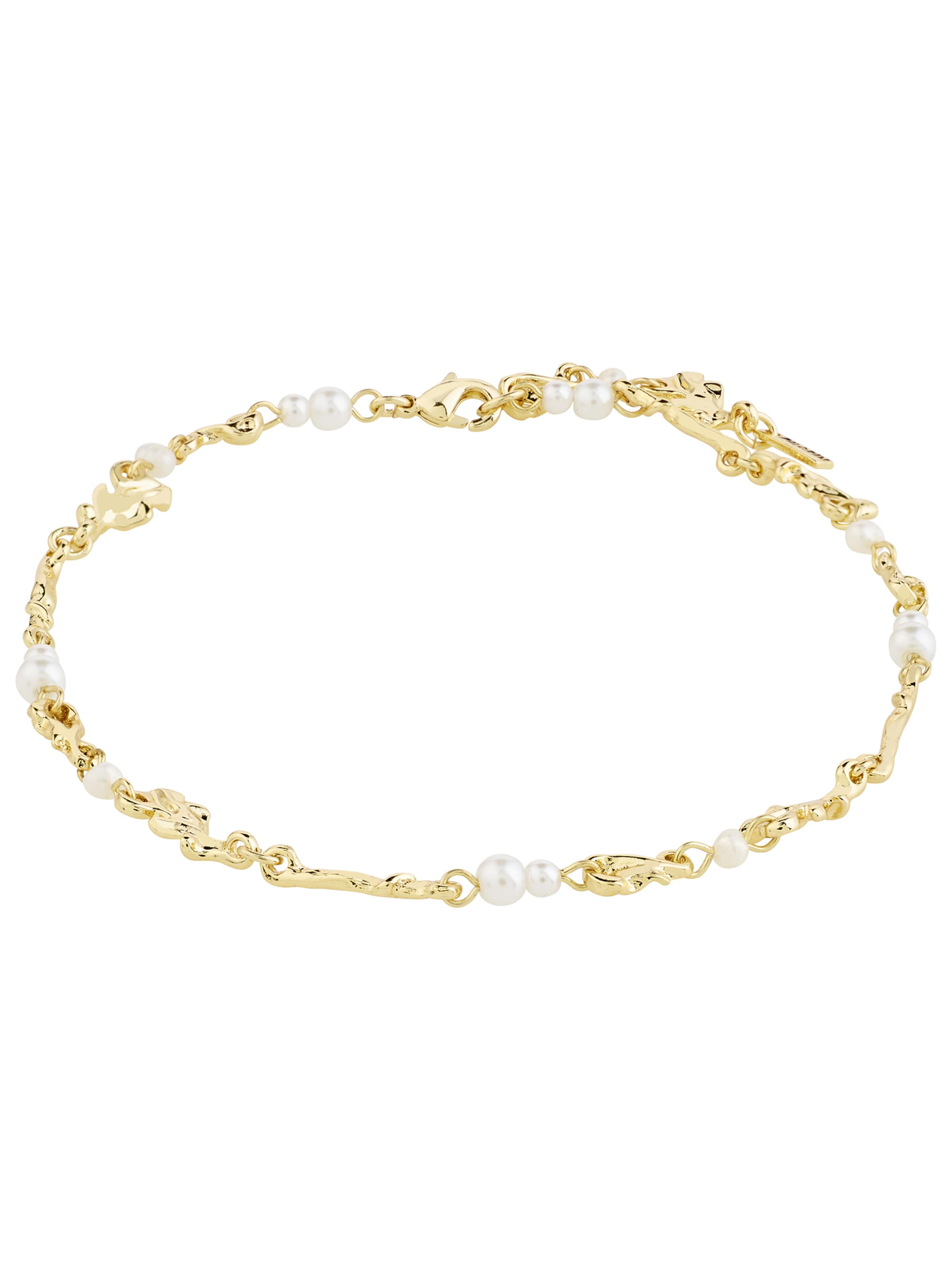 Pilgrim Foot jewelry in Gold: front