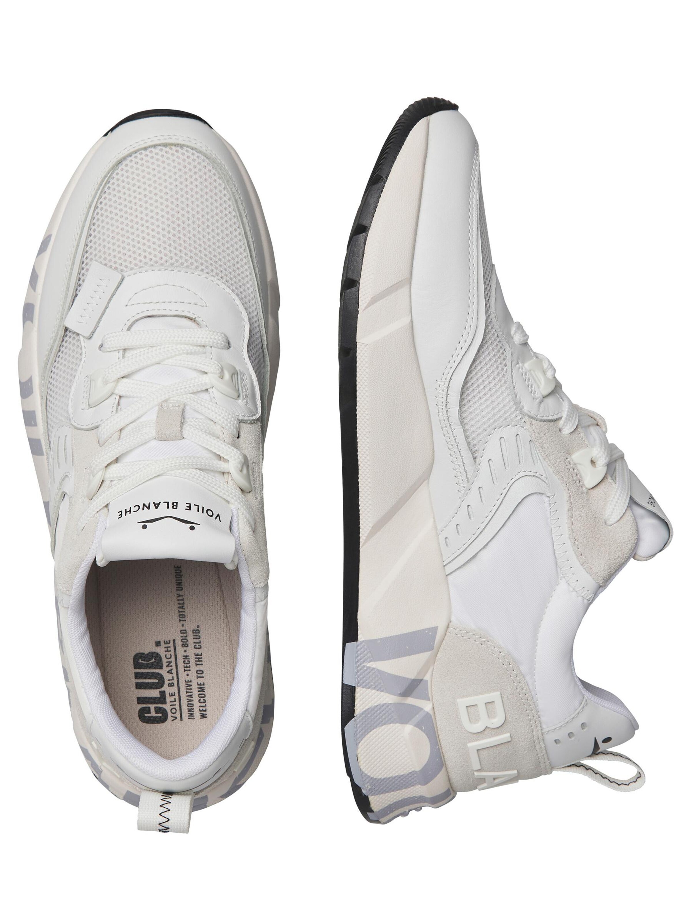 Voile blanche Platform trainers 'CLUB01' in White