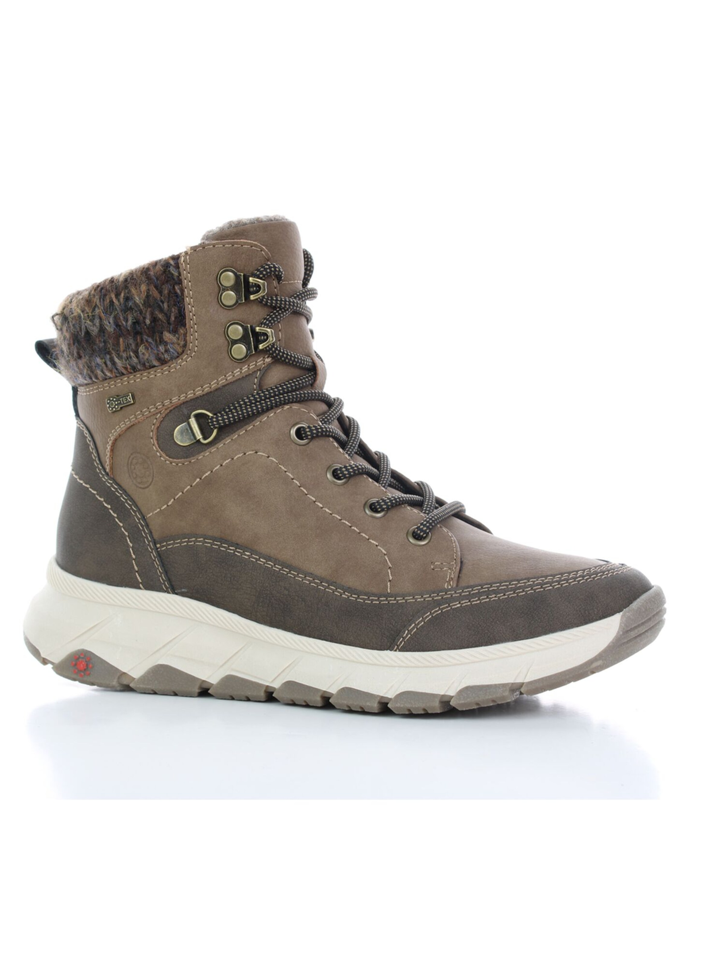 Relife Lace-up bootie in Brown