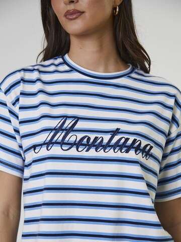 T-shirt South Beach en bleu