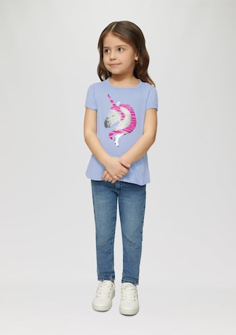 s.Oliver T-shirt i blå