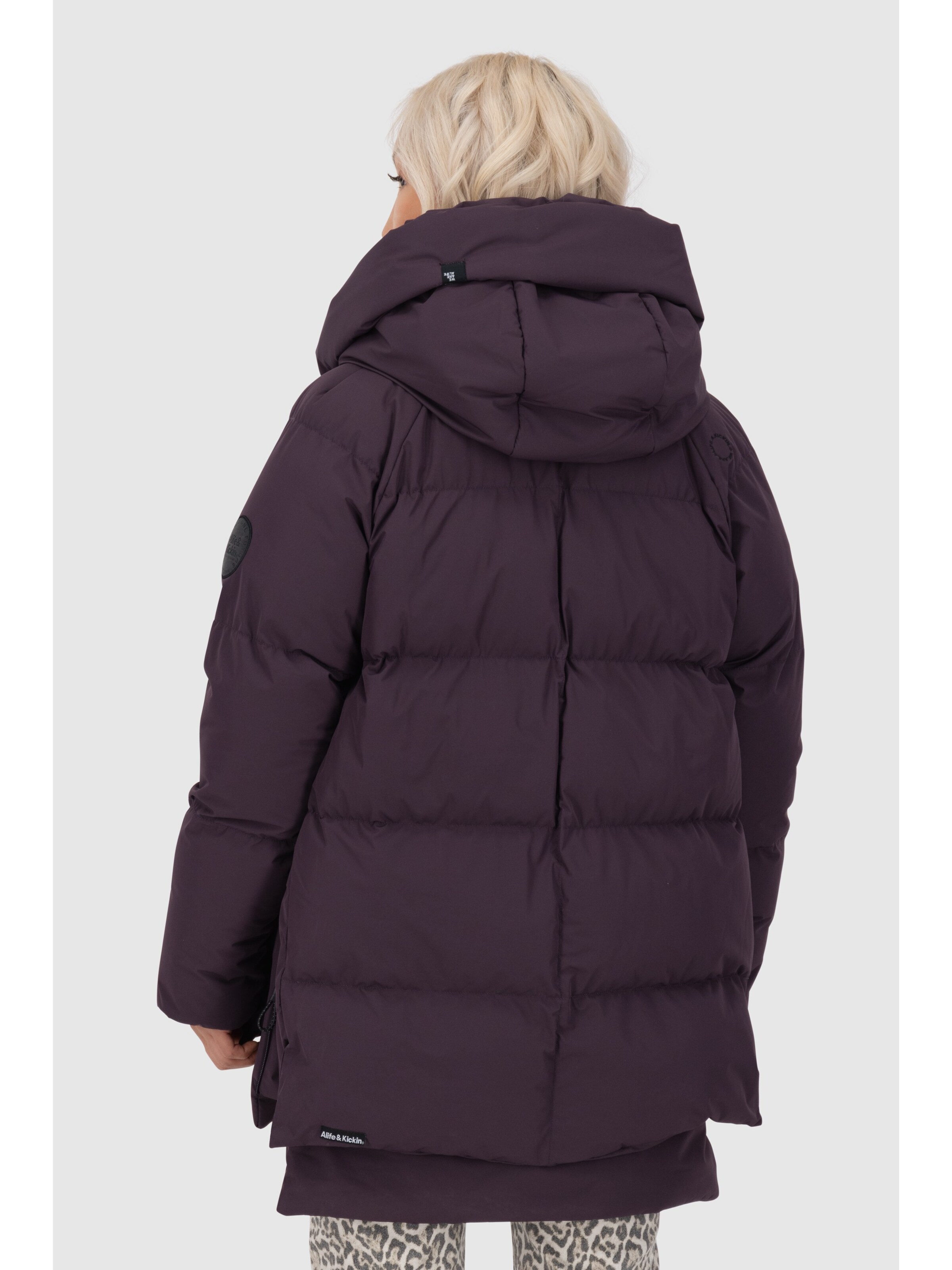 alife & kickin Winterjacke 'RachelAK A'‌‌‌‌‌ in Lila