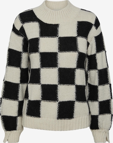 Y.A.S Sweater 'CHESS' in Black: front