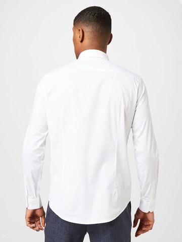 Slim fit Camicia 'Tessuto' di ARMANI EXCHANGE in bianco