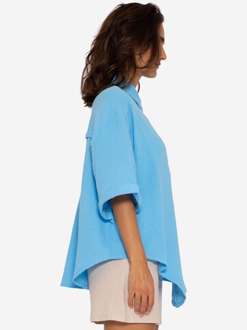 SASSYCLASSY Bluse in Blau