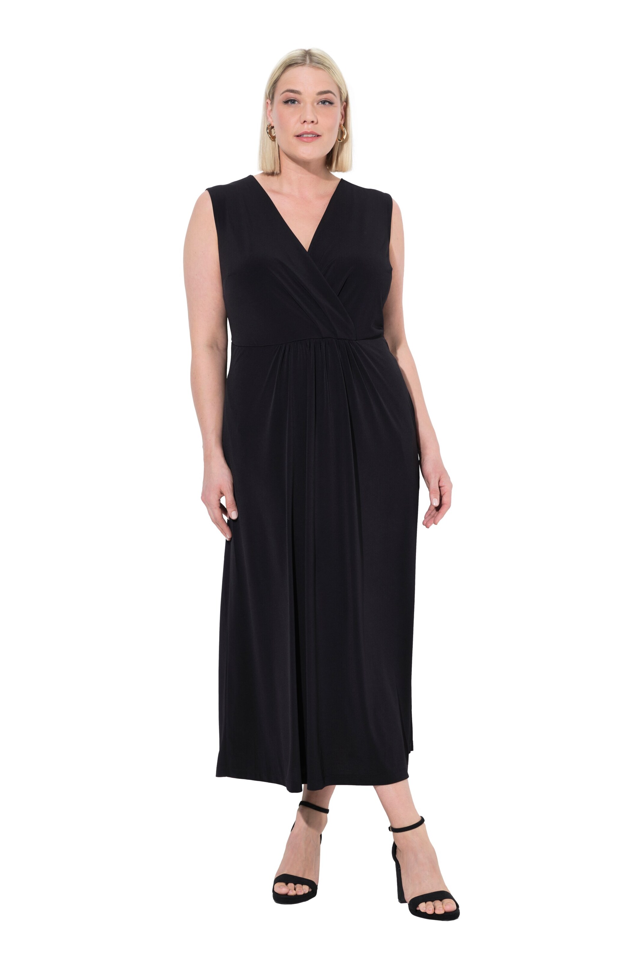 Ulla Popken Dress in Black: front