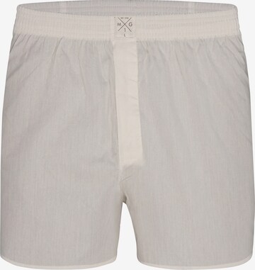 MG-1 Boxershorts ' 2-Pack Single Colour White ' in Beige