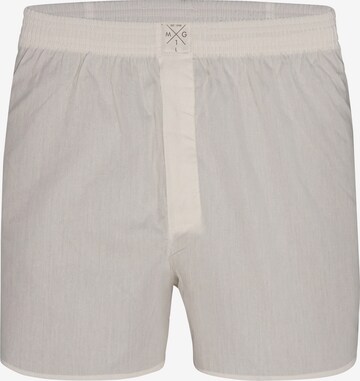 MG-1 Web-Boxershorts ' 2-Pack Single Colour White ' in Beige