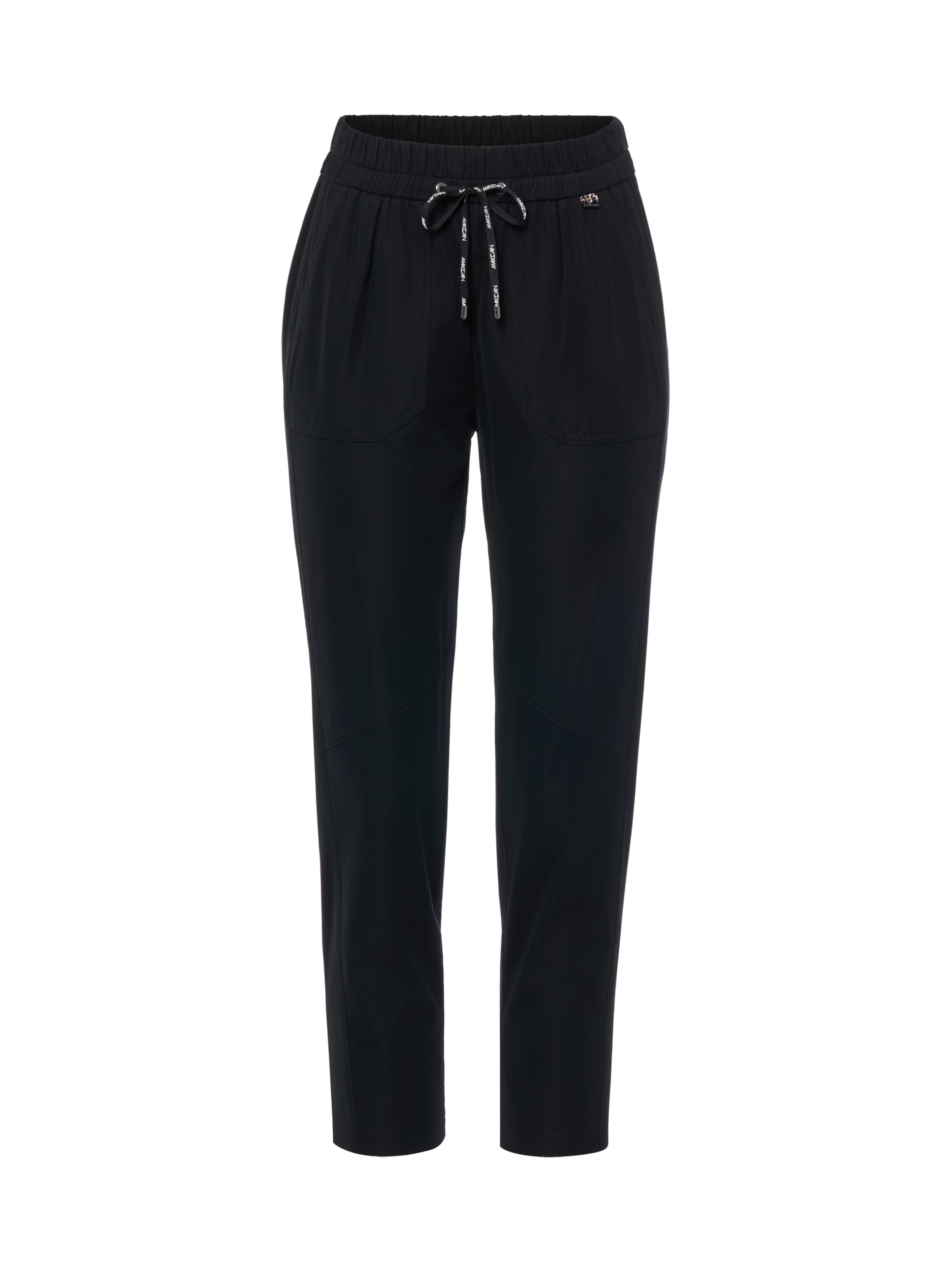Marc Cain Regular Pants in Black: front