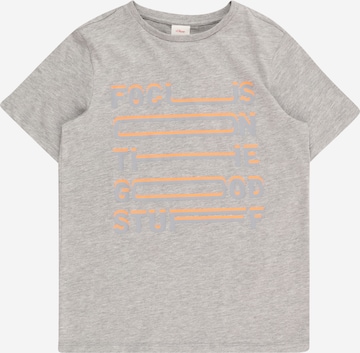 s.Oliver Shirt in Grey: front