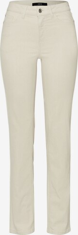 Slimfit Pantaloni di zero in beige: frontale