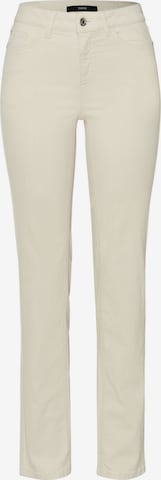 zero Slimfit Jeans Slim Fit Style Orlando 32 Inch in Beige: predná strana