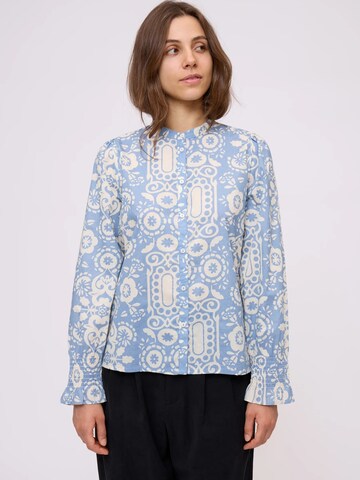 Noa Noa Shirt ' AnnieNN ' in Blau: Vorderseite