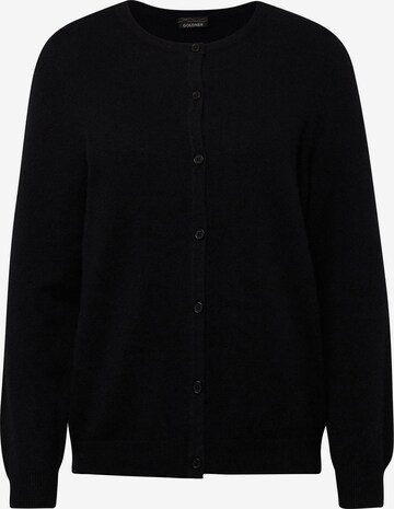 Goldner Knit Cardigan in Black: front