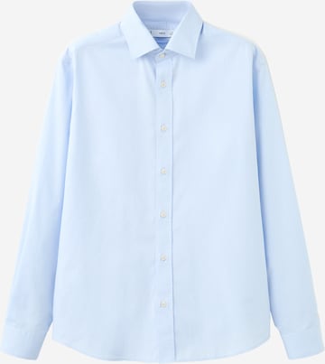 MANGO MANRegular Fit Poslovna košulja 'ZEUS' - plava boja: prednji dio
