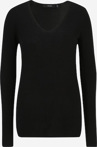 Vero Moda Tall Пуловер 'NEW LEXSUN' в черно: отпред