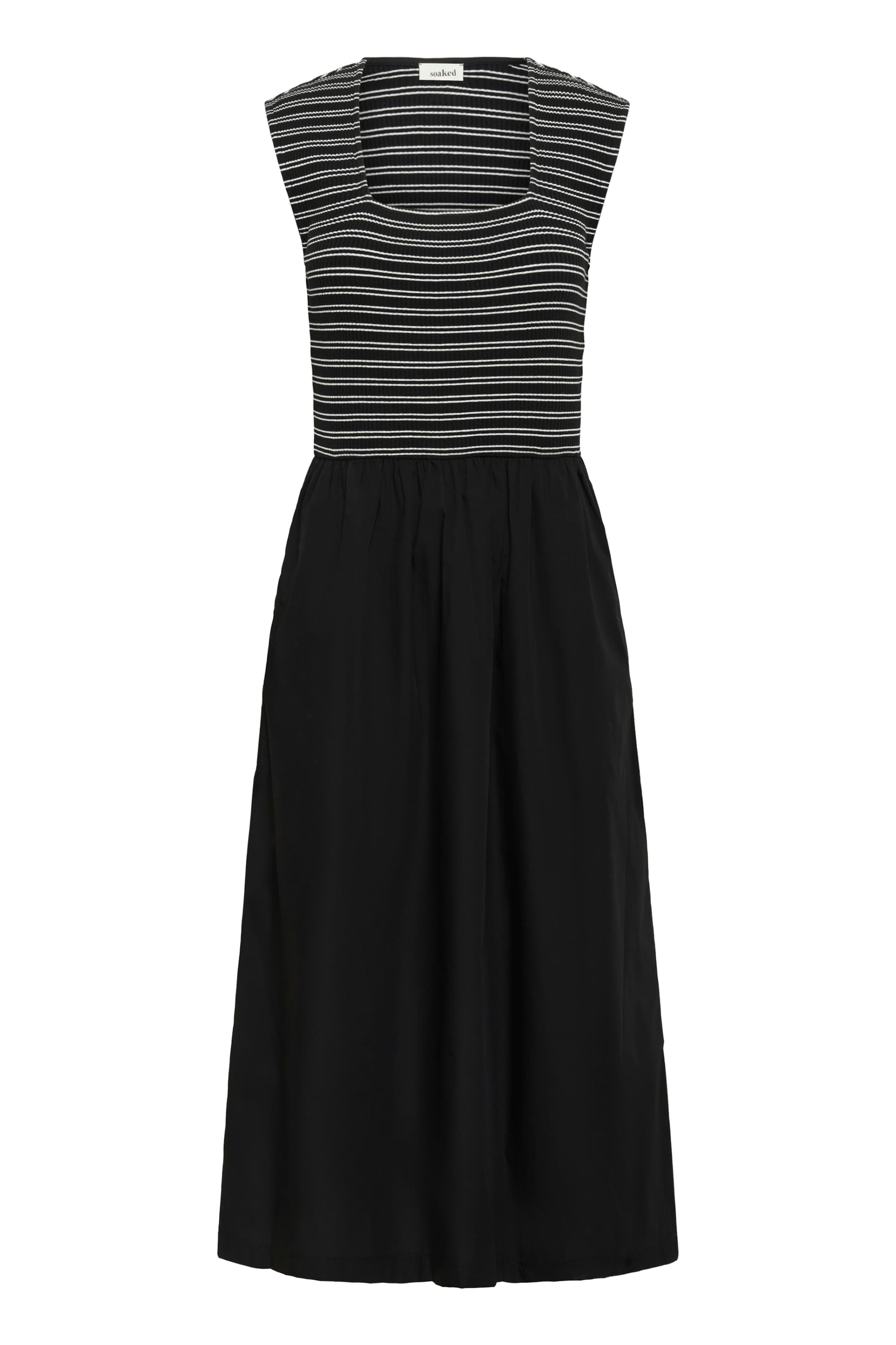 Robe 'Simone Phoebe' SOAKED IN LUXURY en noir : devant