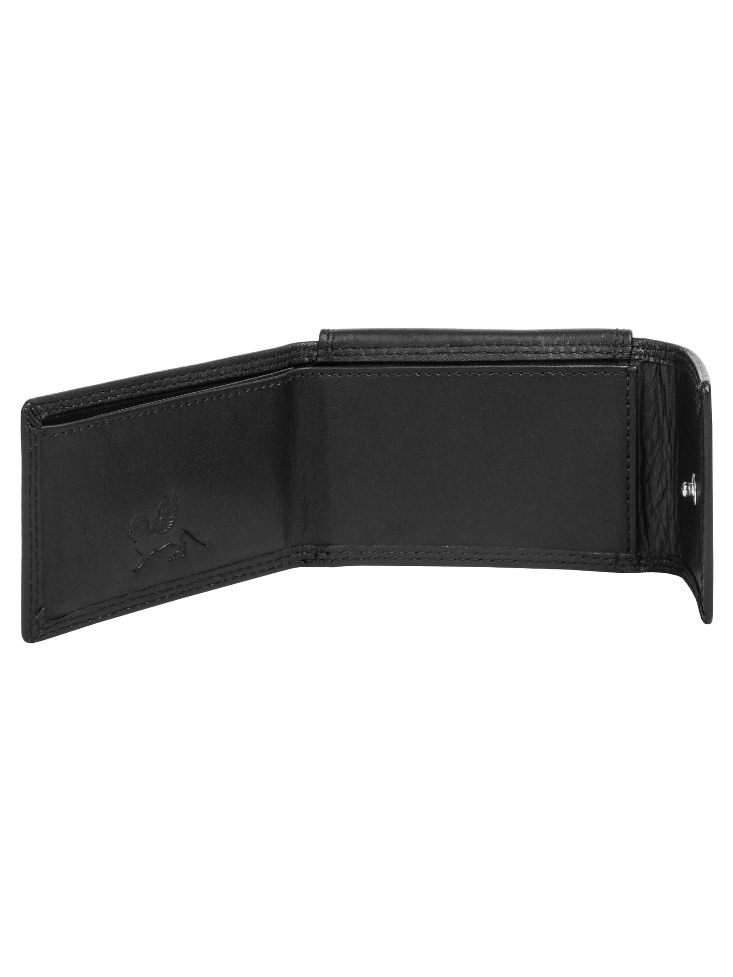 mano Wallet 'SUTURA' in Black