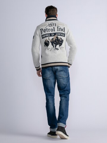 Petrol Industries Knit Cardigan 'Merril' in White