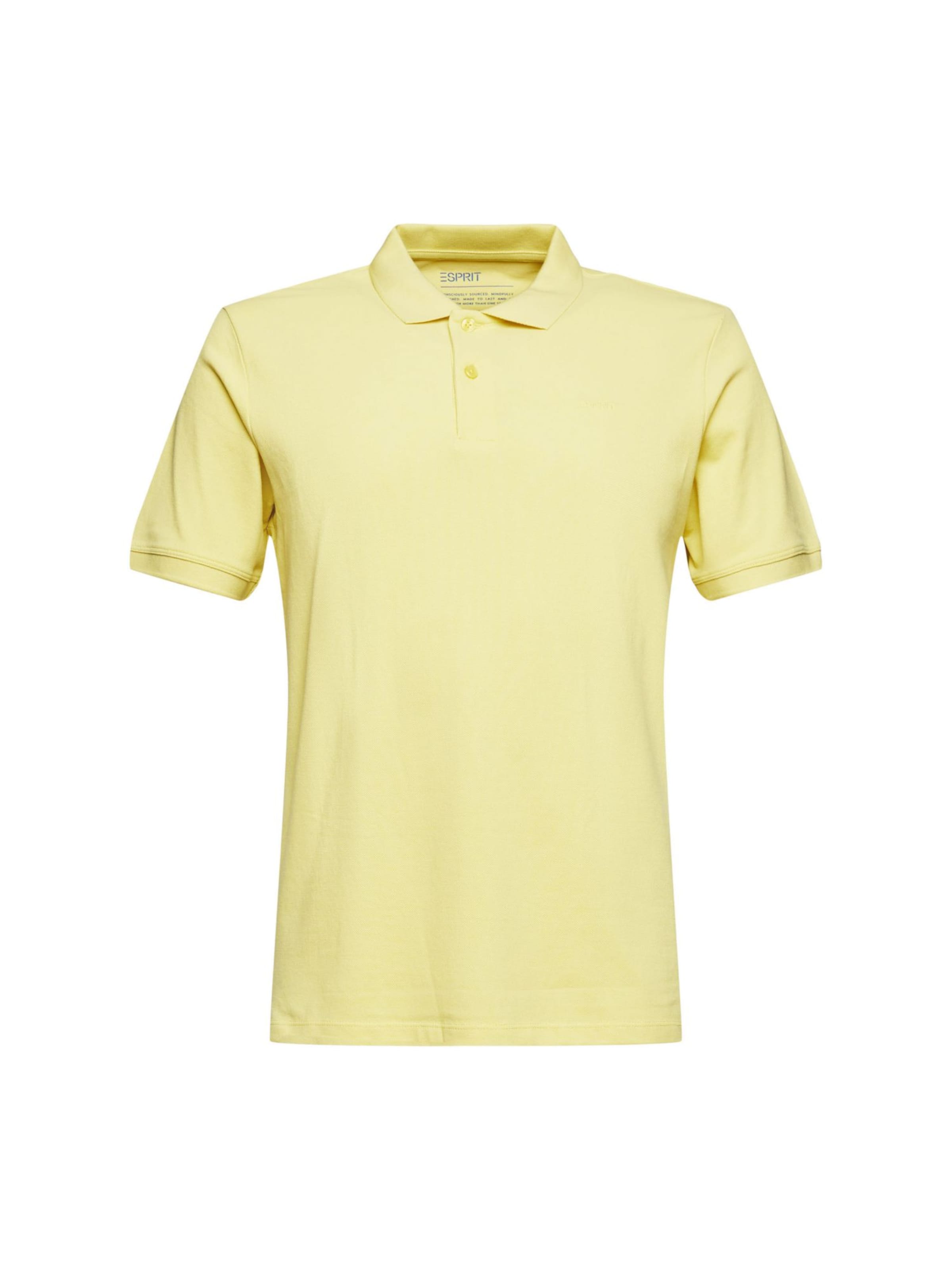 Männer Shirts ESPRIT Shirt in Gelb - HN73513