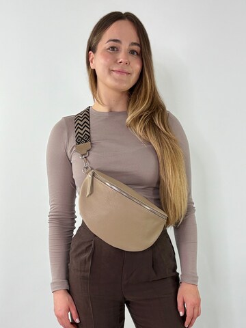 lePelou - Riñonera 'THEA large' en beige