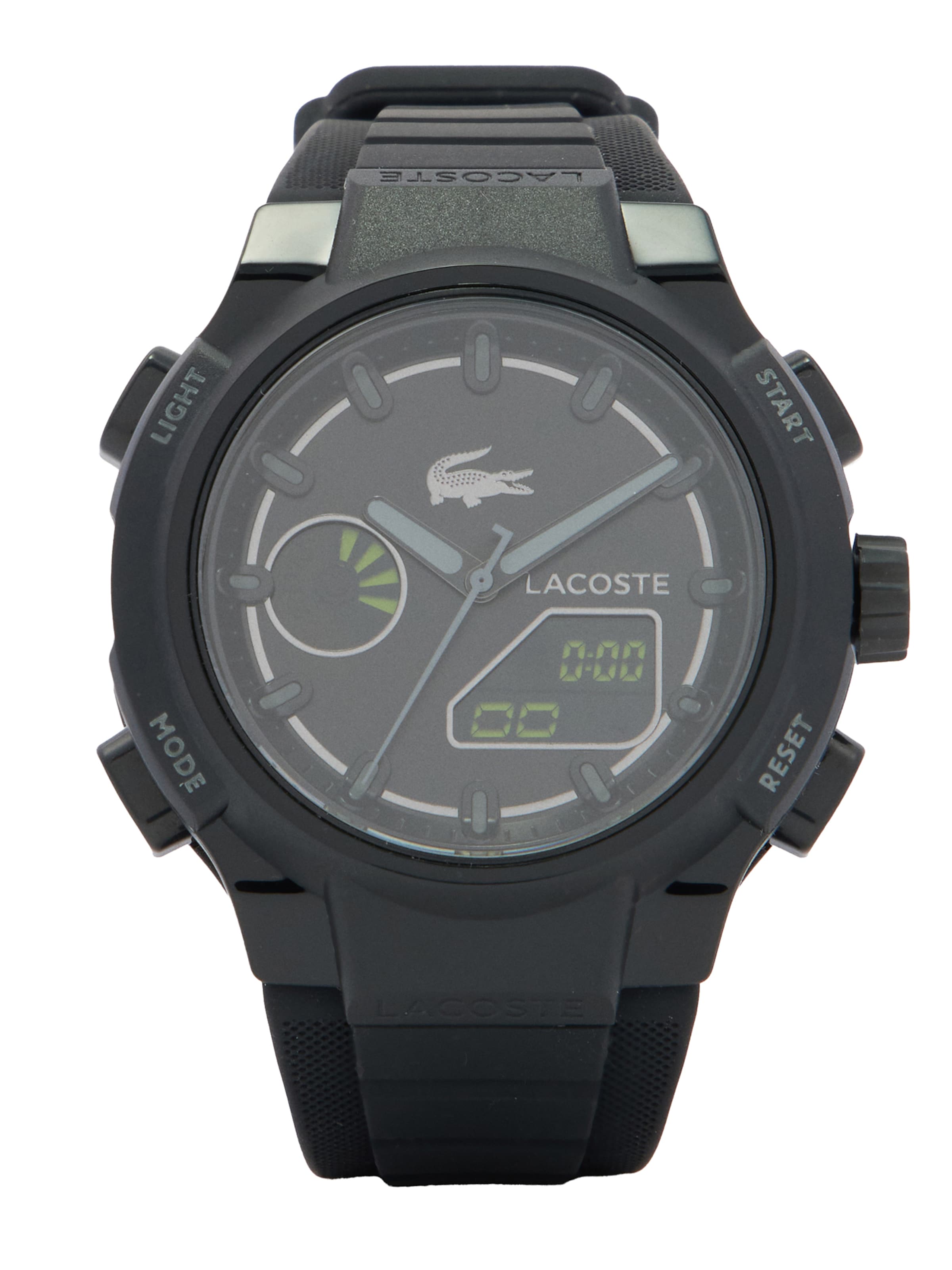 LACOSTE Analógové hodinky 'LC33' - Sivá: predná strana