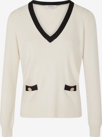 Morgan Pullover in Beige: predná strana