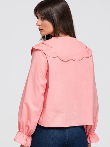 Ombre Blus i orange