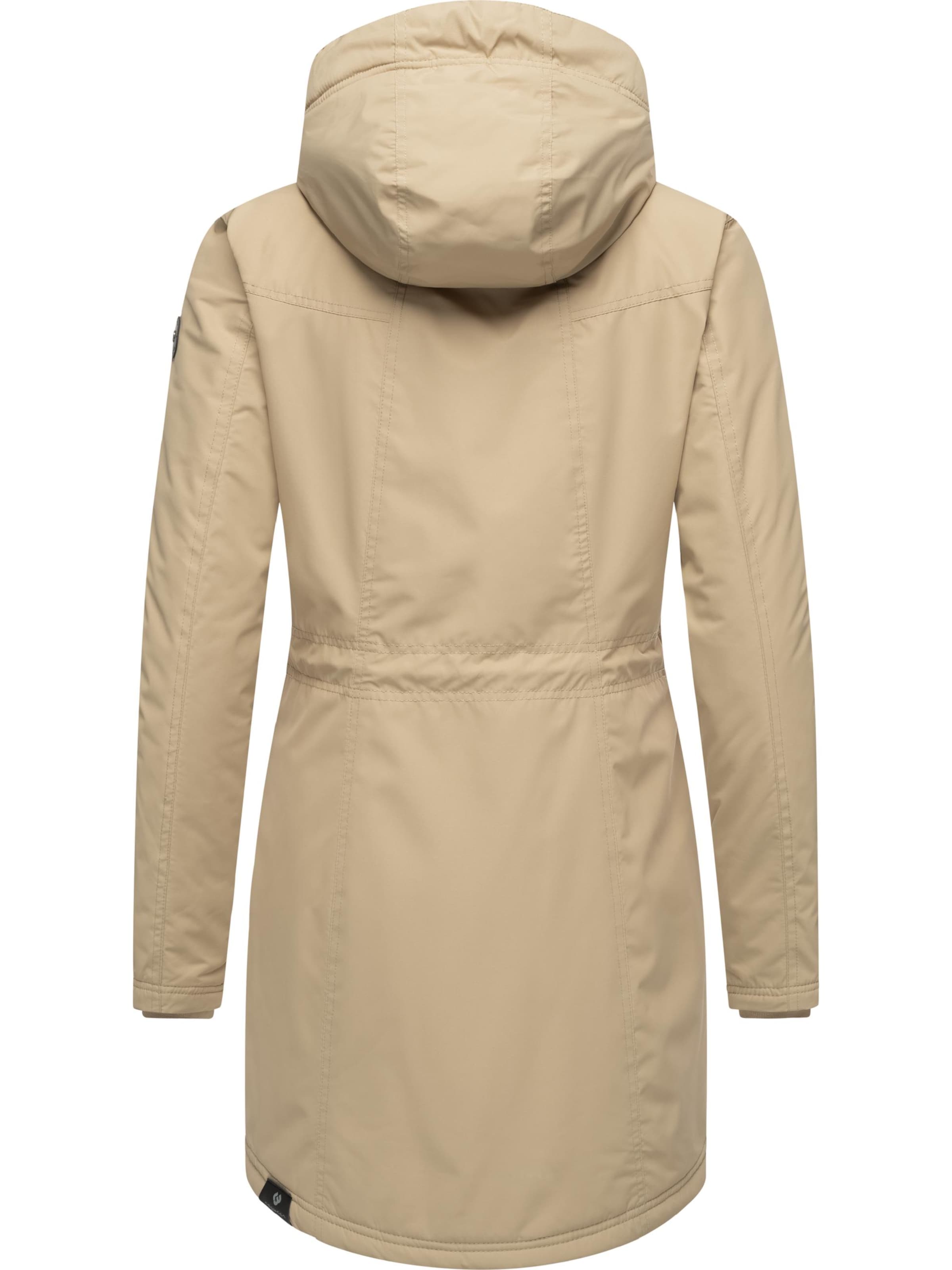 Parka invernale 'Elsien' di Ragwear in beige