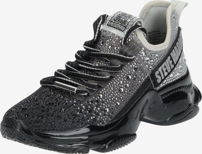 STEVE MADDEN Sneaker low in grau / schwarz / weiß, Produktansicht