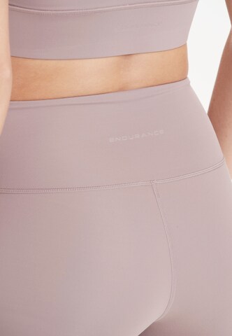 ENDURANCE Skinny Sports trousers 'Raleigh' in Pink