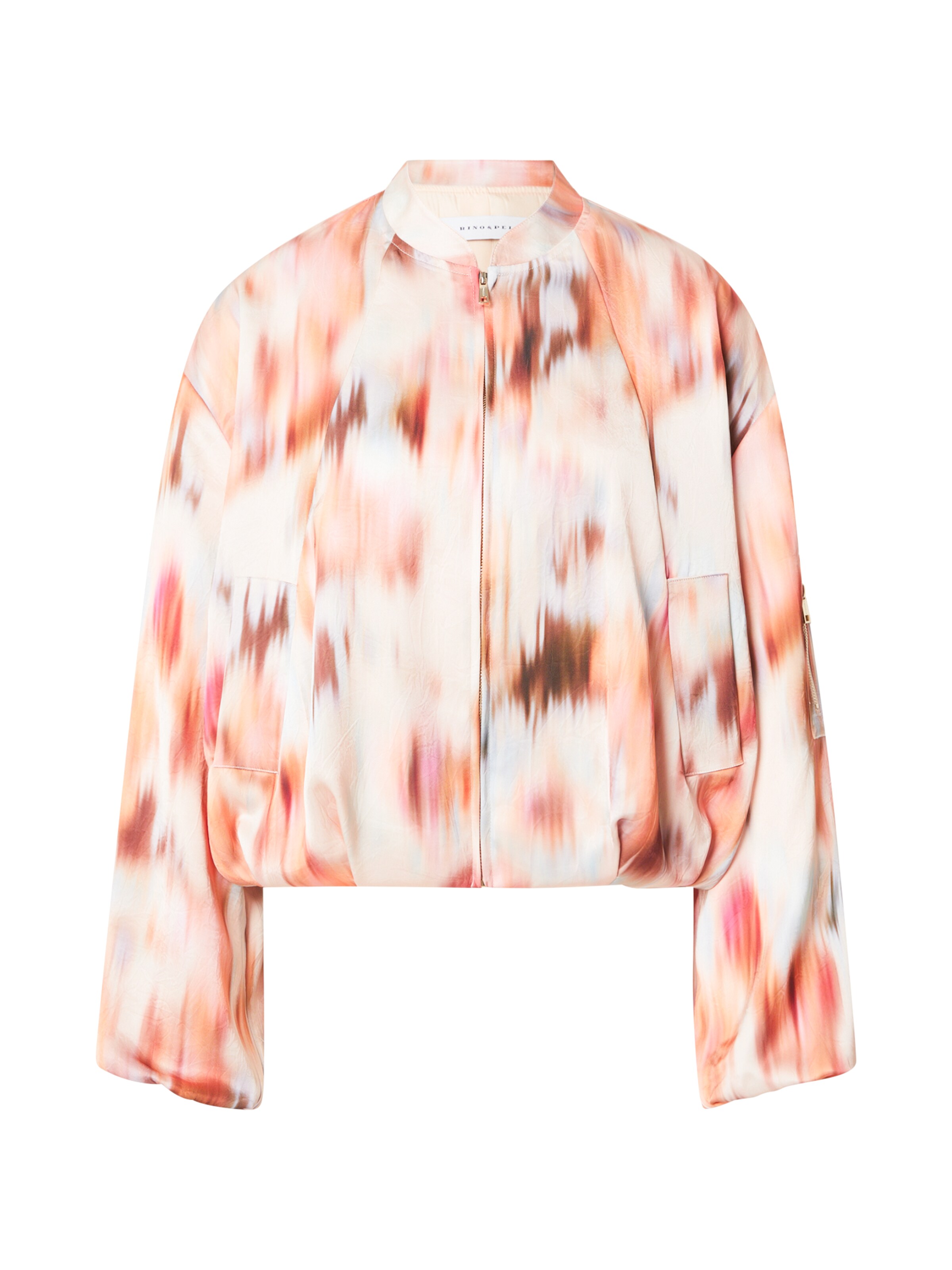 RINO & PELLE Prehodna jakna 'Flore' | oranžna barva: sprednja stran