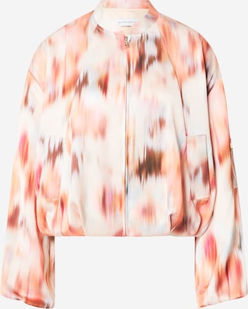 RINO & PELLE Prehodna jakna 'Flore' | oranžna barva: sprednja stran
