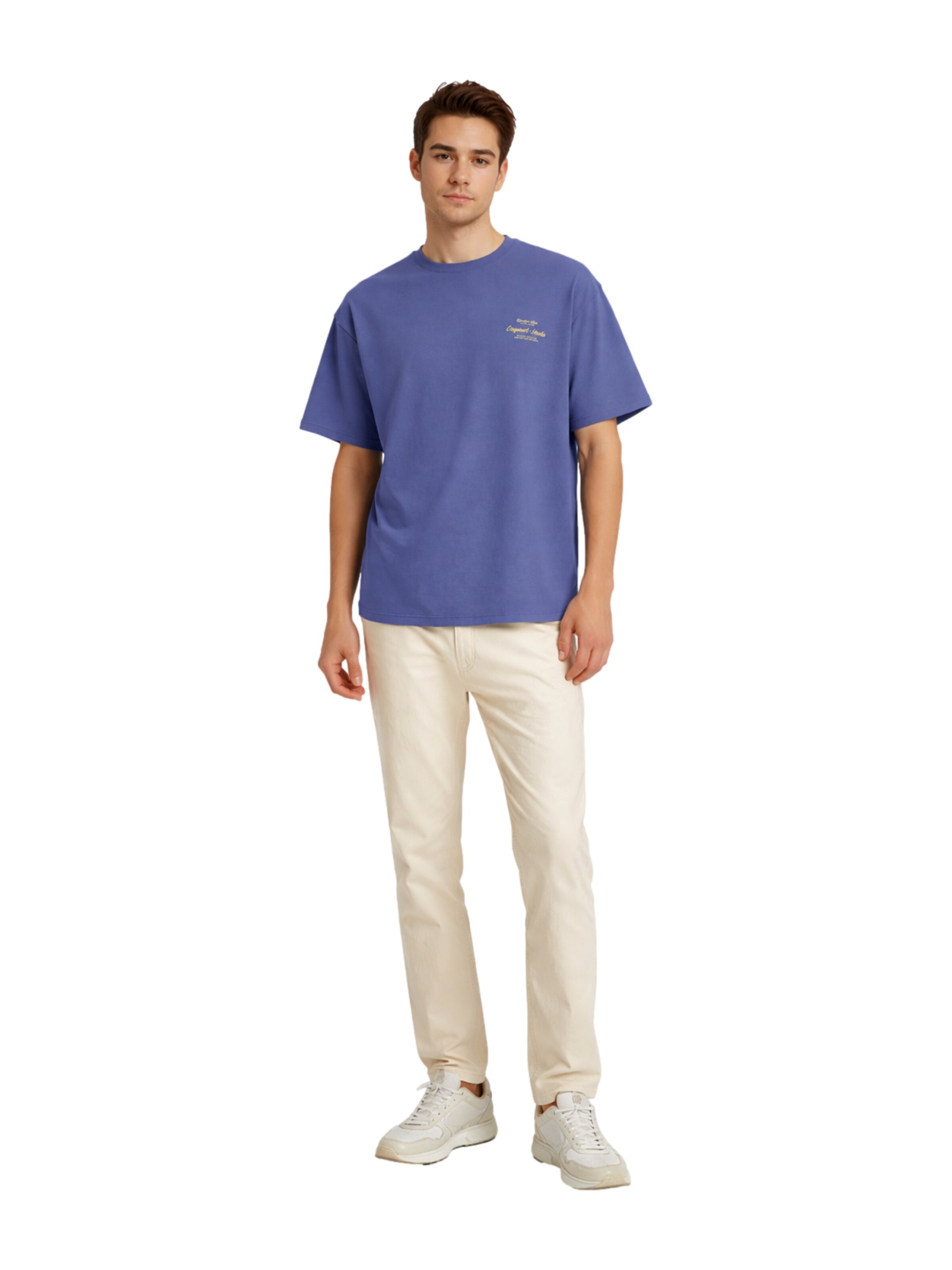 JACK & JONES Shirt 'Norrebro' in Blue