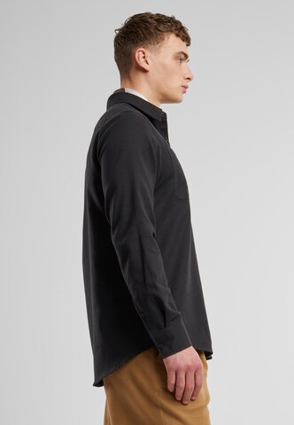 Urban Classics Regular fit Overhemd in Zwart