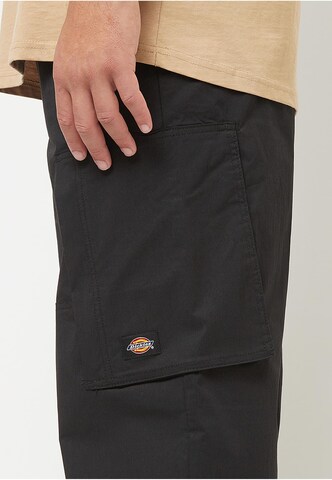 DICKIES Loosefit Cargobroek 'Flight Double Knee' in Zwart