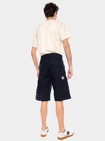 Carhartt WIP Baggy Bukser 'Regular Cargo Short Deep Night' i blå