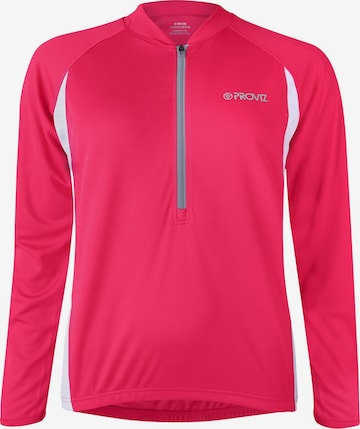 Proviz Functioneel shirt in Roze: voorkant