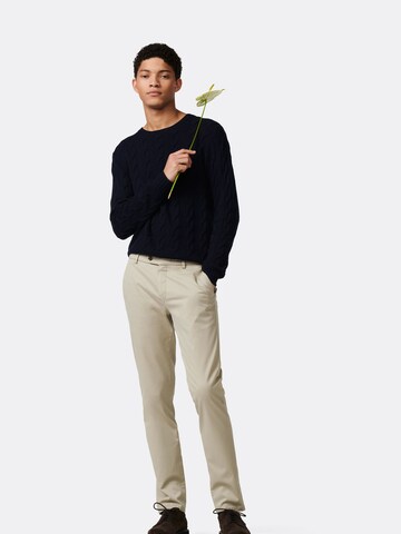 Coupe slim Pantalon chino MMX Germany en beige