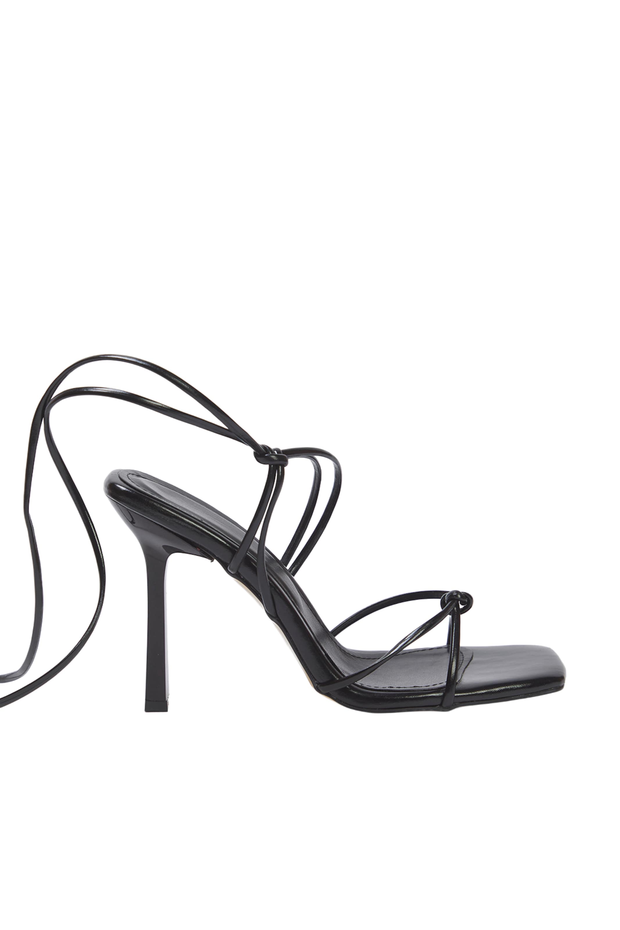Trendyol Sandals in Black: front