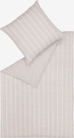 ESPRIT Duvet Cover in Beige: front