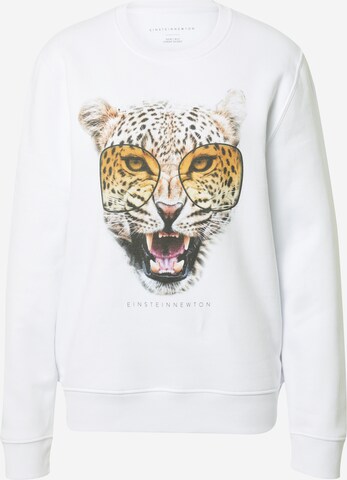 EINSTEIN & NEWTON Sweatshirt 'Klara Geist' in White: front